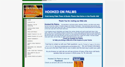 Desktop Screenshot of hookedonpalms.com